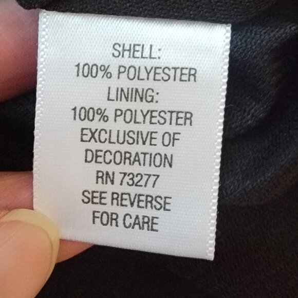 Elle Women's Blue Floral Polyester Scoop Neck Sleeveless Long Maxi - Picture 15 of 16